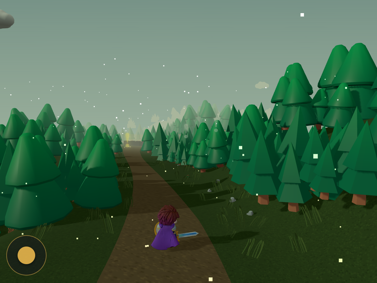 Routed Wilds — deep pine forest